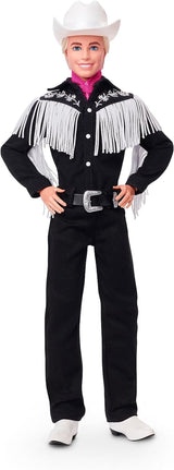 BARBIE the MOVIE Ken – Spielfilm-Sammelpuppe im Western-Outfit, Vintage-Hemd, Cowboyhut, weißen Stiefeln, ab 3 Jahren, HRF30 Naty Shop Dolls Standardtitel
