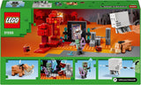 LEGO Minecraft Ambush at the Nether Portal Nether-Spielspielzeug für Kinder mit Kampfszenen und legendären Figuren, einschließlich Ghast-Geschenk für Gamer-Jungen und -Mädchen ab 8 Jahren 21255 Bausets Besuchen Sie den LEGO-Store