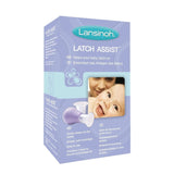 Lansinoh Latch Assist Brustwarzenumstülpung mit Etui für stillende Mütter, bietet vorübergehende Korrektur von Flach- oder Hohlwarzen, Kegel in 2 Größen in der Packung und hygienische Tragetasche. Stillzubehör Bebe Naty Shop Latch Assist
