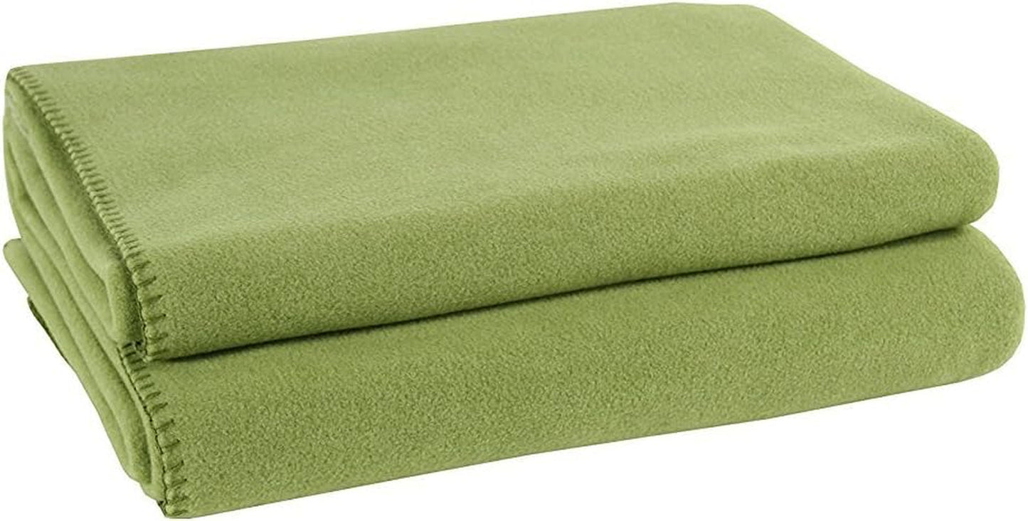 Zoeppritz-Decke in der Farbe: Rot, aus 65 % Polyester, 35 % Viskose, Größe: 160 x 200 cm, 103291-235-160 x 200 Zoeppritz-Betten und Decken seit 1828 650 grün 160 x 200 cm