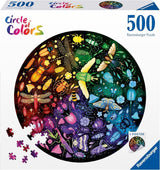 Ravensburger – Puzzle für Erwachsene – Rundes Puzzle mit 500 Teilen – Geeignet ab 12 Jahren – Insekten (Farbkreis) – Puzzle hergestellt in Europa – 12000820 Puzzle Naty Shop