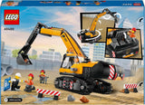 LEGO City Raupenbagger, Spielzeugbagger für Kinder ab 8 Jahren, Konstruktionsspielzeug mit Baggermodell, baubarer LKW mit Zubehör und 3 Minifiguren 60420 Bausets Besuchen Sie den LEGO-Store