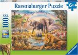Ravensburger Kinderpuzzle – Afrikanische Savanne – 100-teiliges Puzzle für Kinder ab 6 Jahren. Puzzle Naty Shop Standardtitel