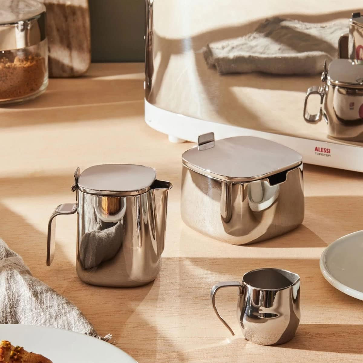 Alessi Schneebesen aus Edelstahl