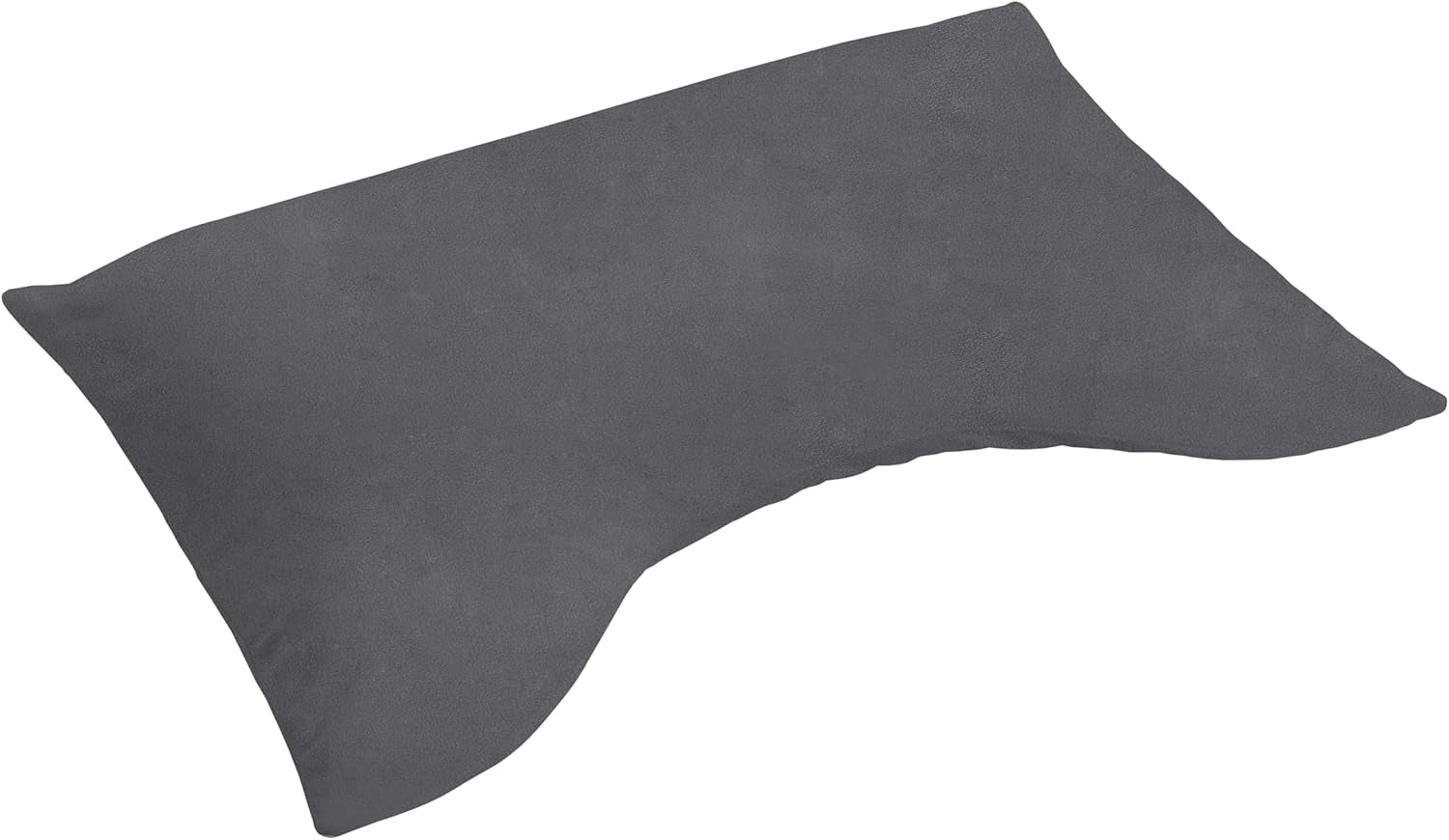 Traumnacht Exklusiv Spezial-Schlafkissen mit viskoelastischem Schaum, 40 x 60 cm, grau, Öko-Tex zertifiziert, hergestellt nach dem deutschen Qualitätsstandard Naty Shop Standardkissen