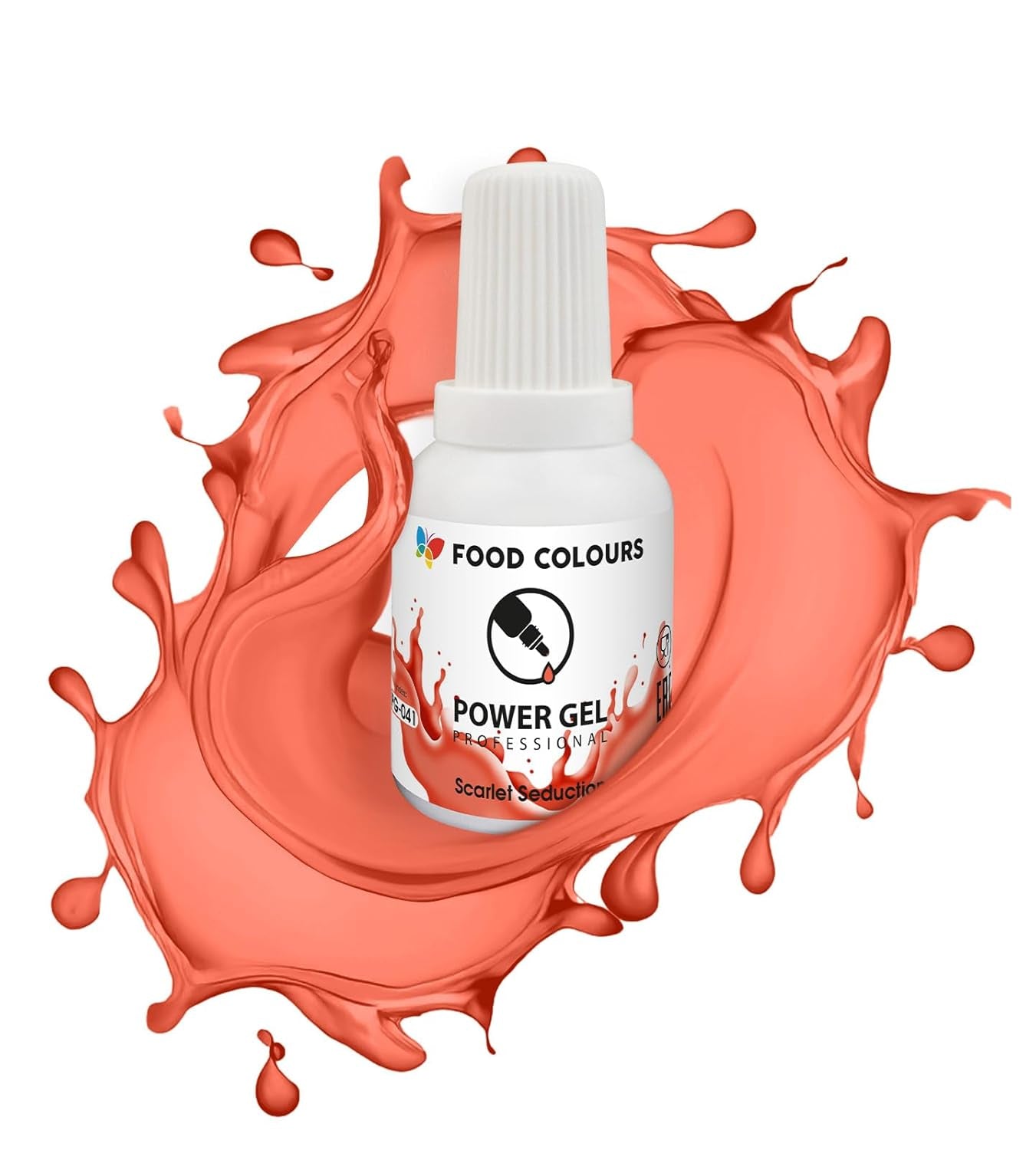 Gel-Lebensmittelfarbe, Beige, Champagnerfarbe, 20 g. Lebensmittelfarbe für ein breites Anwendungsspektrum zum Dekorieren von Kuchen, Torten, Sahne, Biskuit, Royal Icing, Macarons.