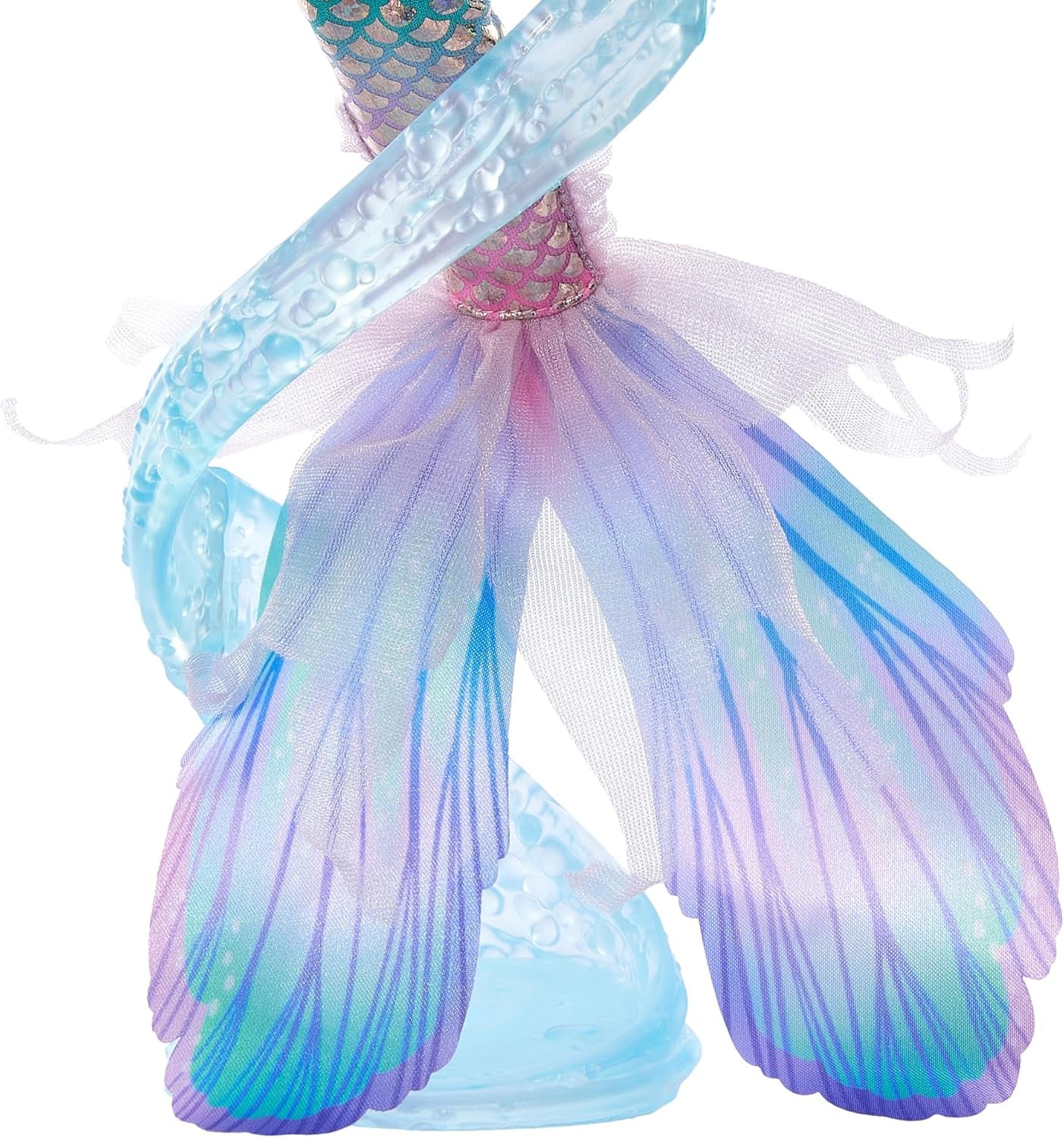 Mattel Disney Arielle, die kleine Meerjungfrau – Deluxe-Meerjungfrau-Puppe mit Haarperlen und Puppenständer zum fantasievollen Spielen und Präsentieren, für Kinder ab 3 Jahren, HNF42