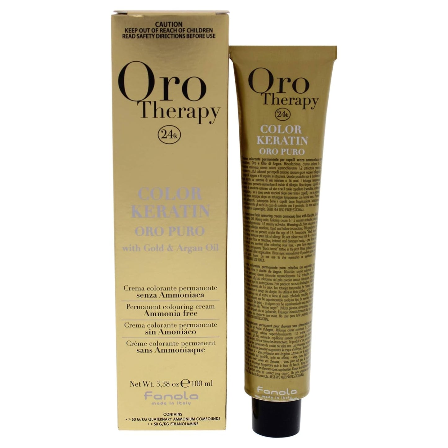 Fanola Oro Therapy Color Keratin 5.0 100 ml