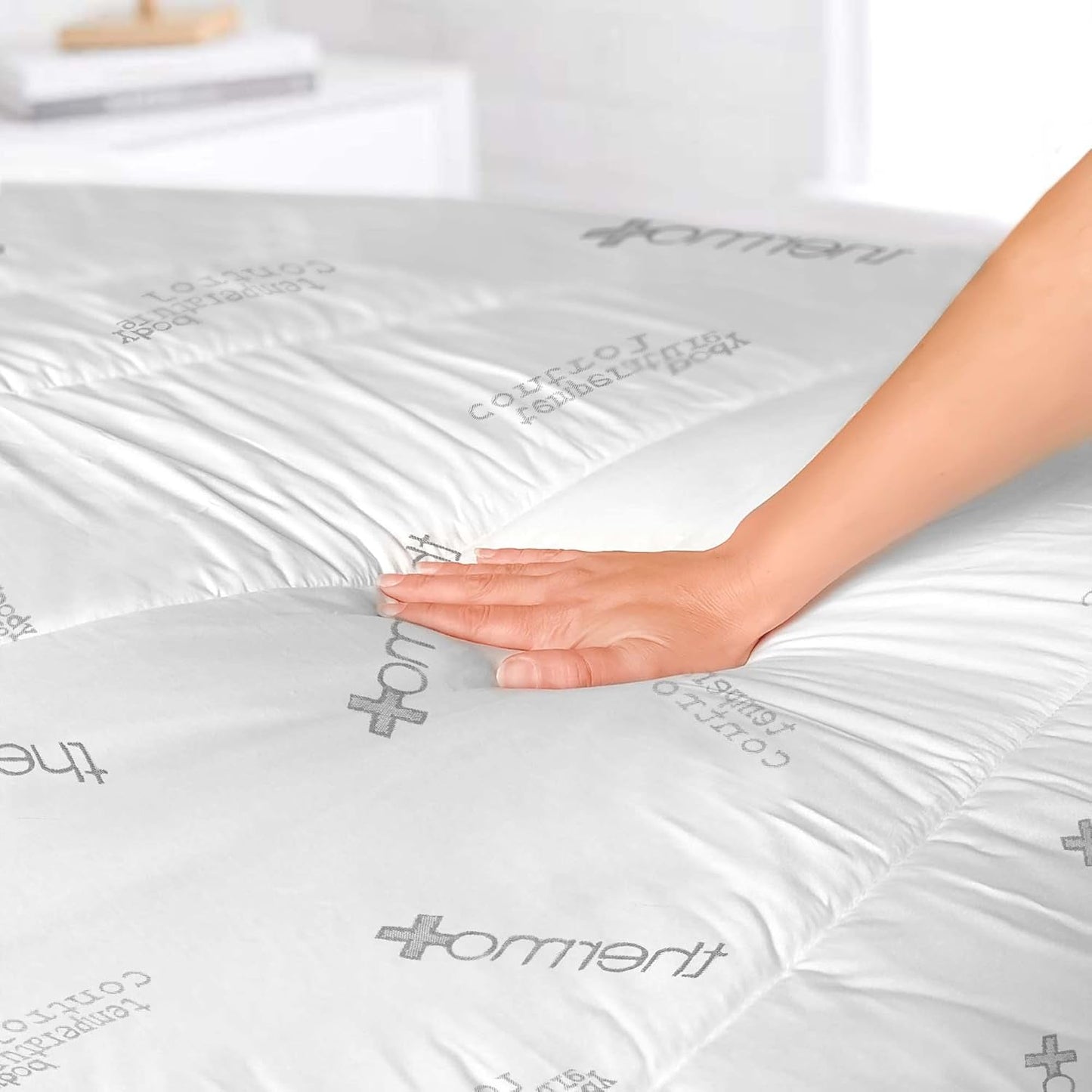 MB Home Italia, Topper, Thermocontrol, Doppelbett 160 x 195 cm Bettdecken und Steppdecken Naty Shop