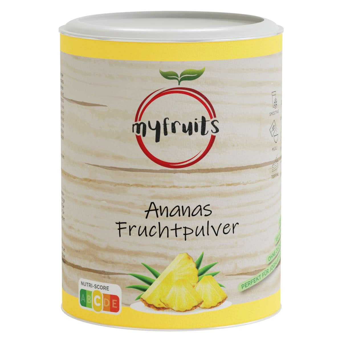 Myfruits Ananasfruchtpulver 500 Gramm Arome Naty Shop