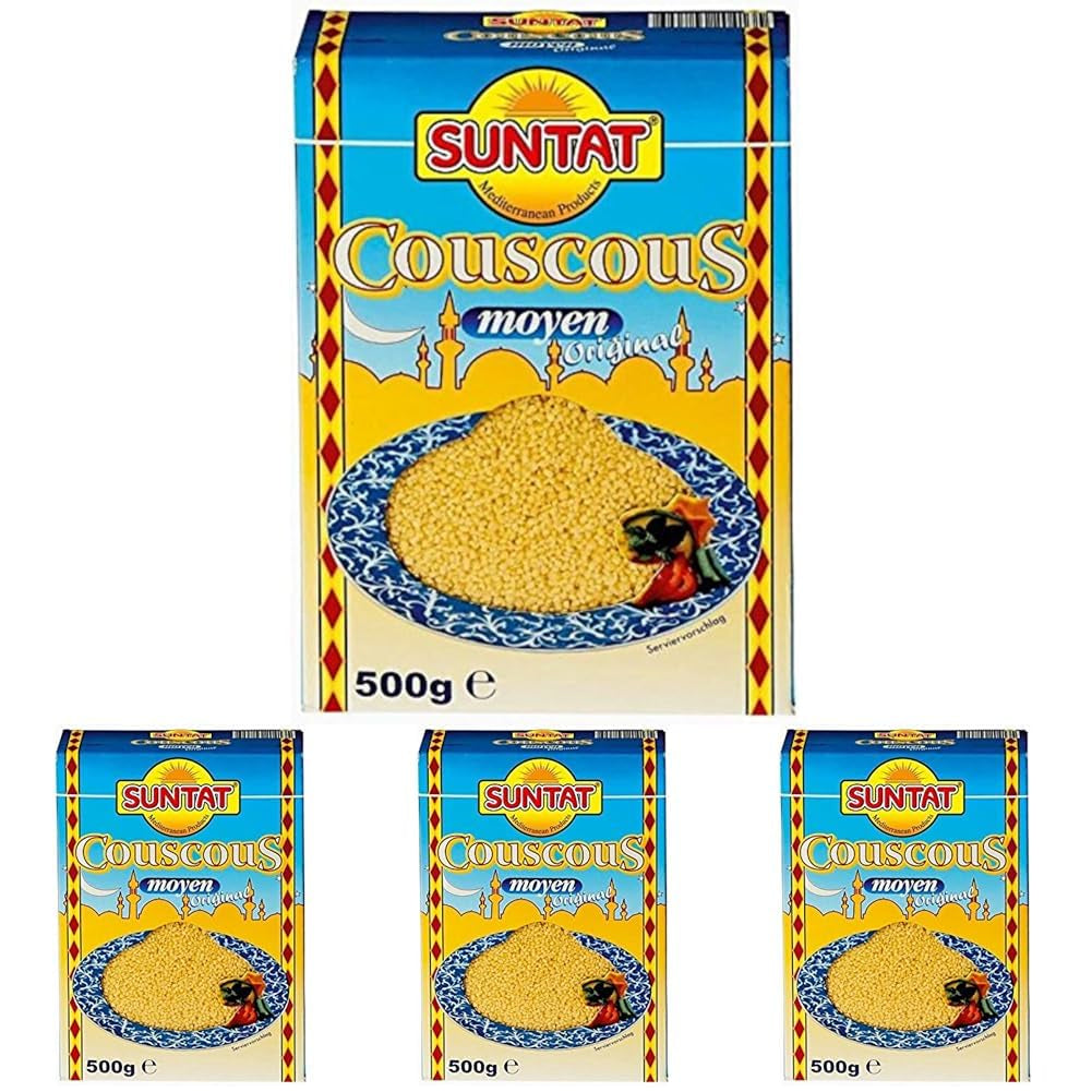 Couscous Moyen Original, 0,5 kg (4er Pack)