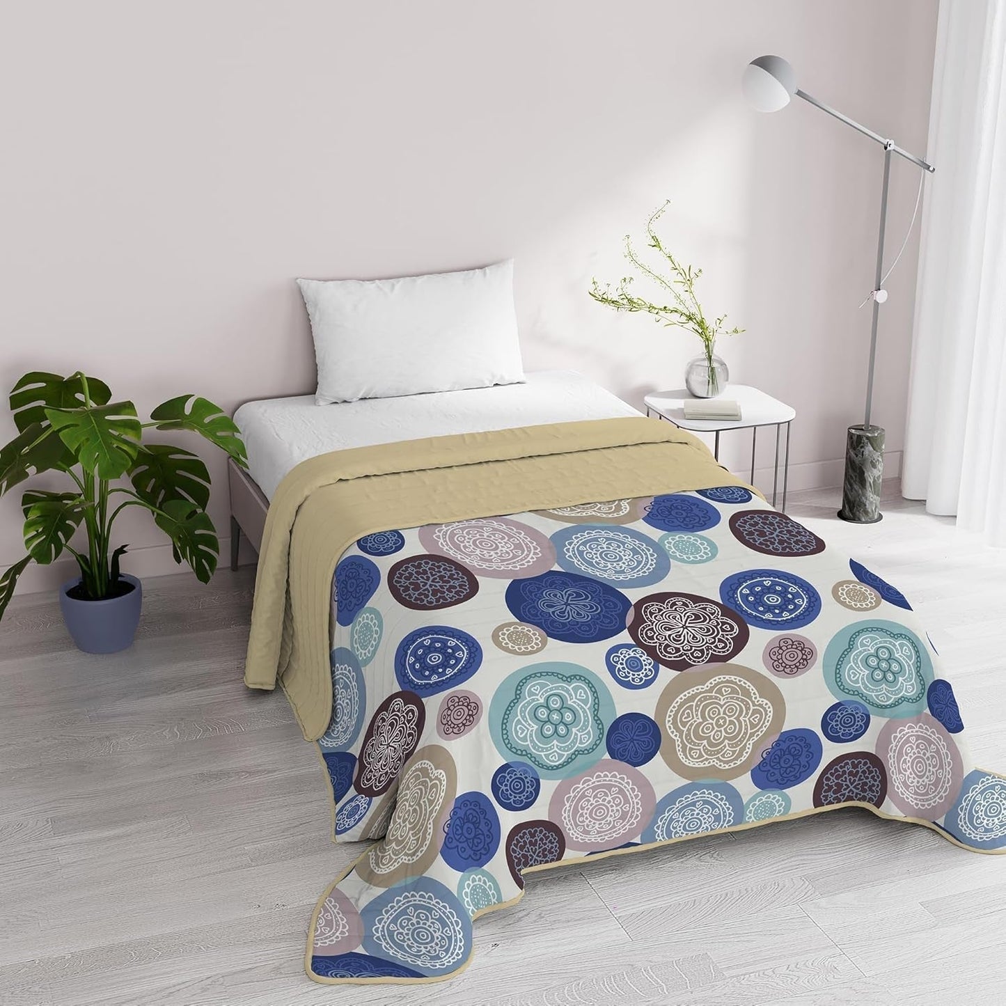 Fantasie italienische Bettwäsche Mikrofaser Sommer 1,5 Betten Murrine Bettdecken und Bettdecken Naty Shop Murrine 1 Posto E Mezzo
