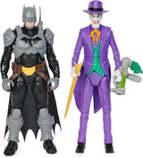 DC Batman Adventures Batman Vs the Joker Actionfiguren-Set, 30 cm – 2 voll bewegliche Figuren mit 12 Gängen für spannendes Rollenspiel, Spielzeug für 4+ Kinder Actionfiguren Naty Shop