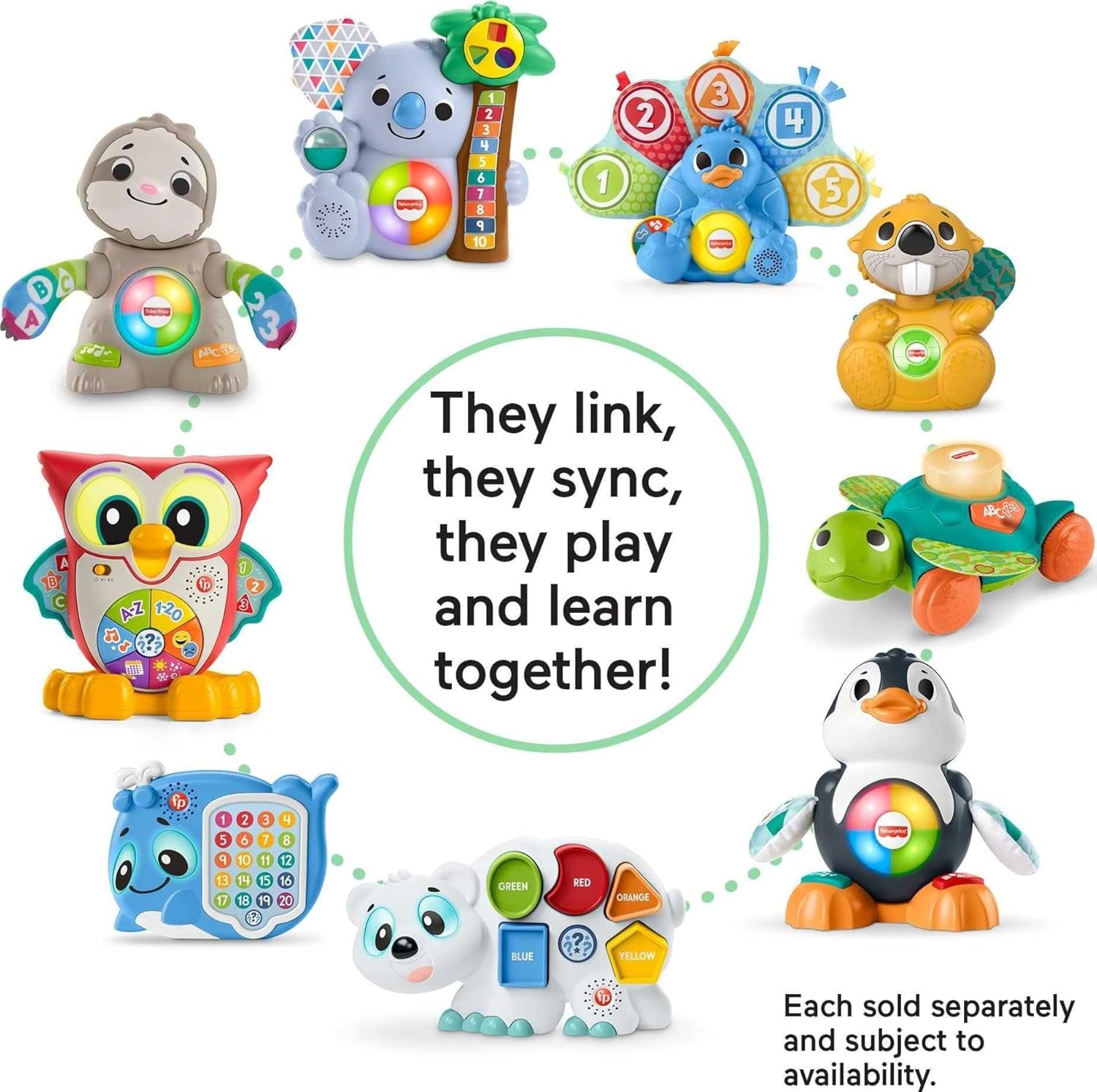 Fisher-Price Linkimals Emma Lama Babyspielzeug Naty Shop
