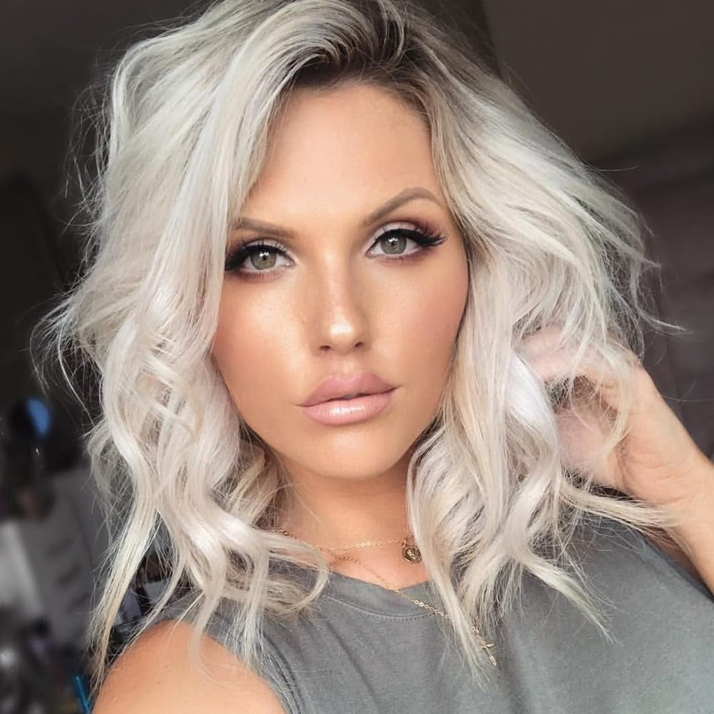 Haarfärbestift – Temporäre Haarfärbekreide, ungiftig, waschbar, Kamm für Mädchen, Haar-Mascara, Haarfarben-Set, Weiß, Naty Shop Haarfärbemittel