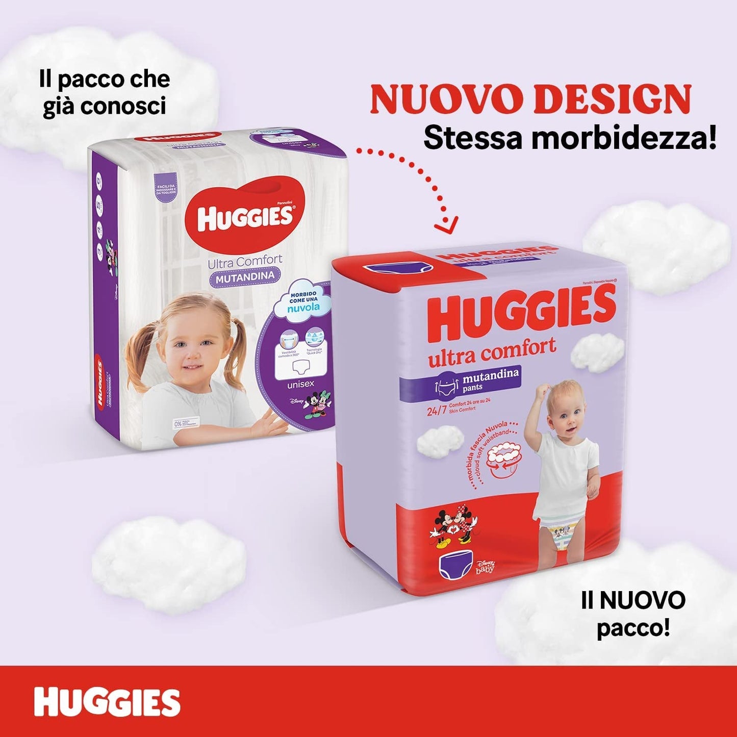 Huggies Ultra Comfort Windeln, Größe 5 (12–17 kg), 56er-Pack