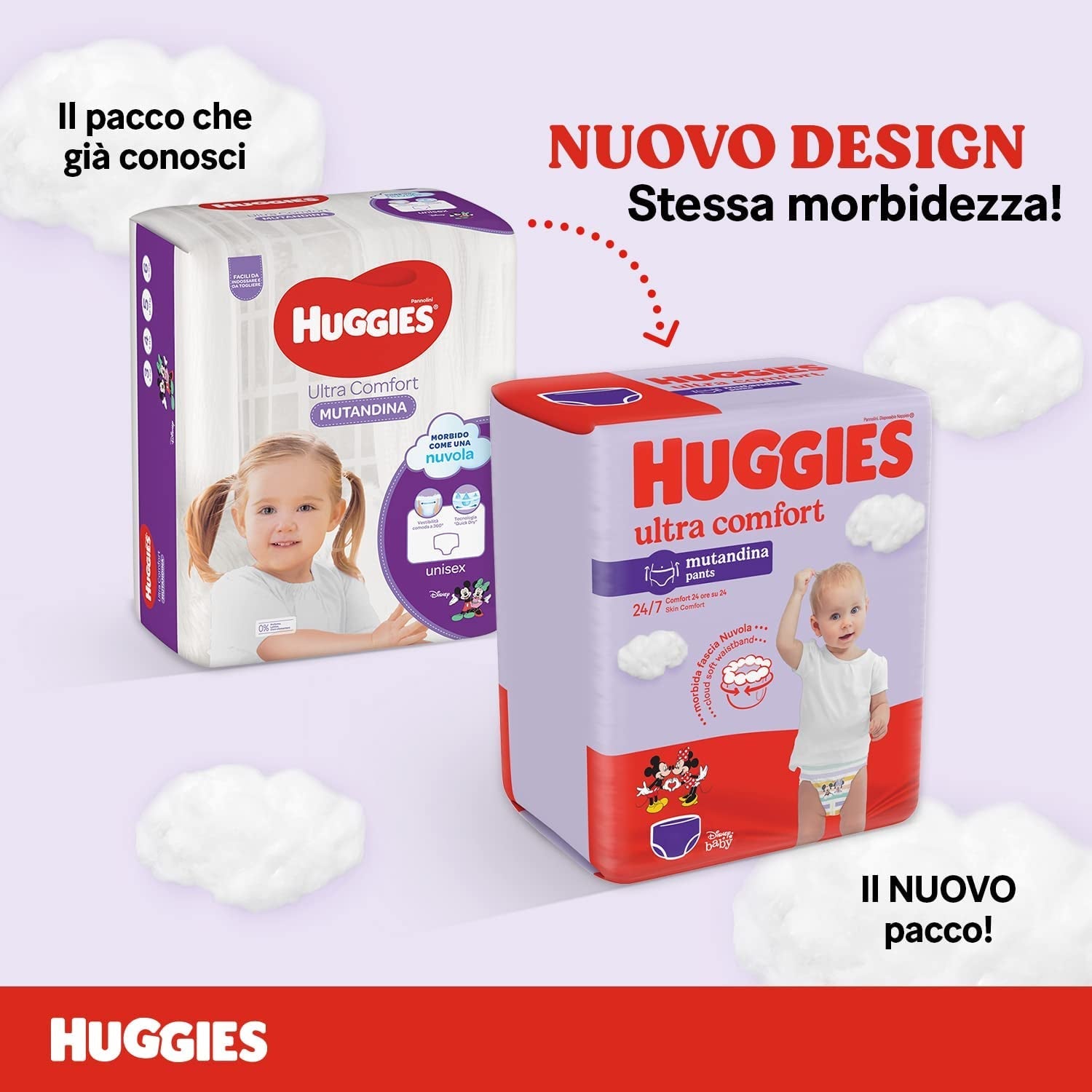 Huggies Ultra Comfort Windeln, Größe 5 (12–17 kg), 56er-Pack