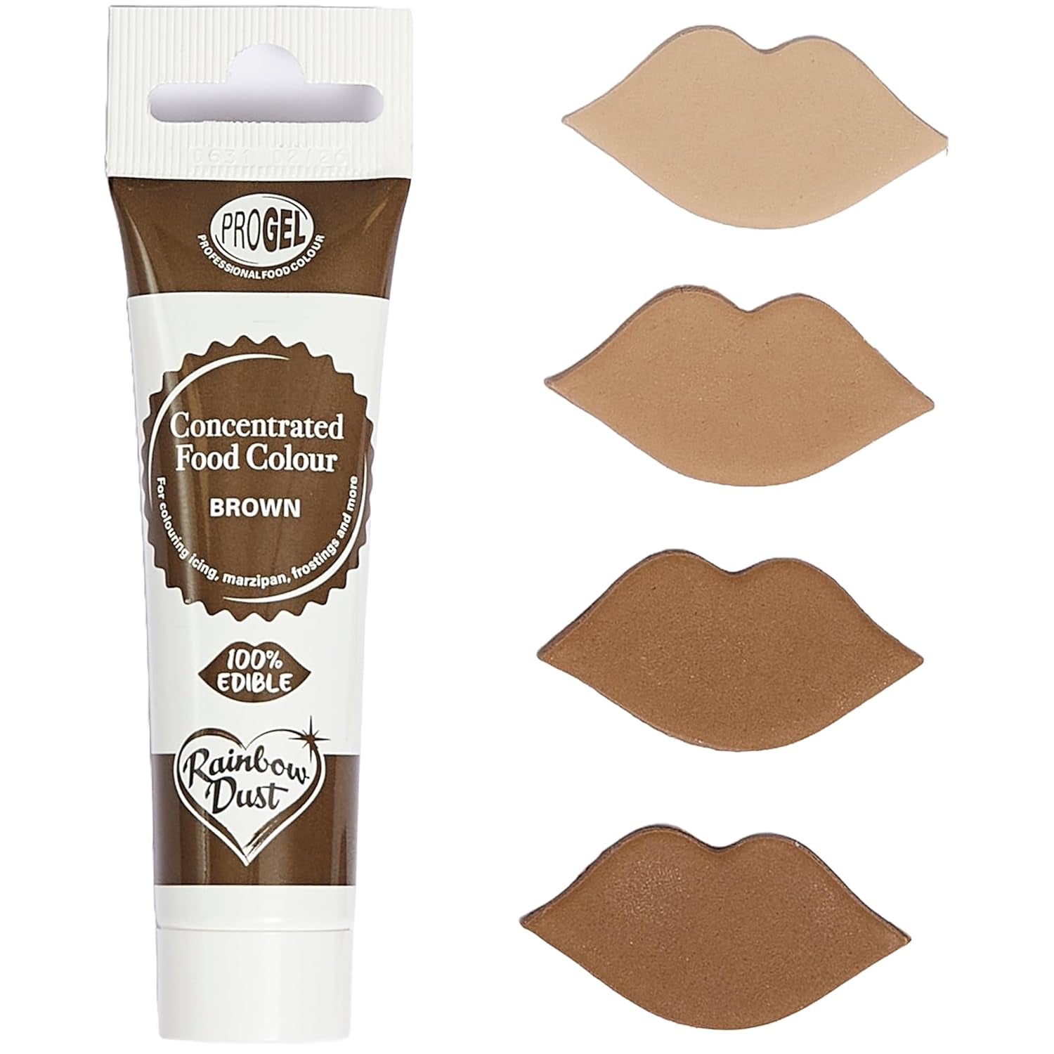 Pro-Gel Food Brown - Braun