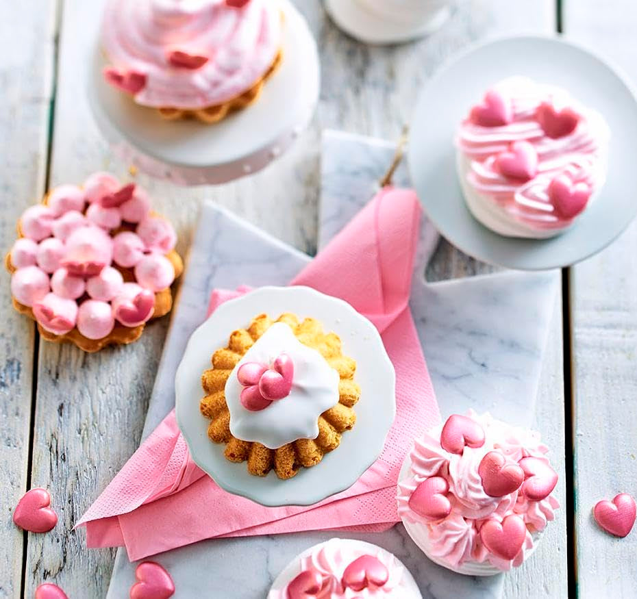 RUF Bio-Lebensmittelfarbe Zuckerwatte rosa mit Agavensirup zum Einfärben von Zuckerguss und zum Dekorieren von Kuchen, glutenfrei und vegan, 1 x 25g