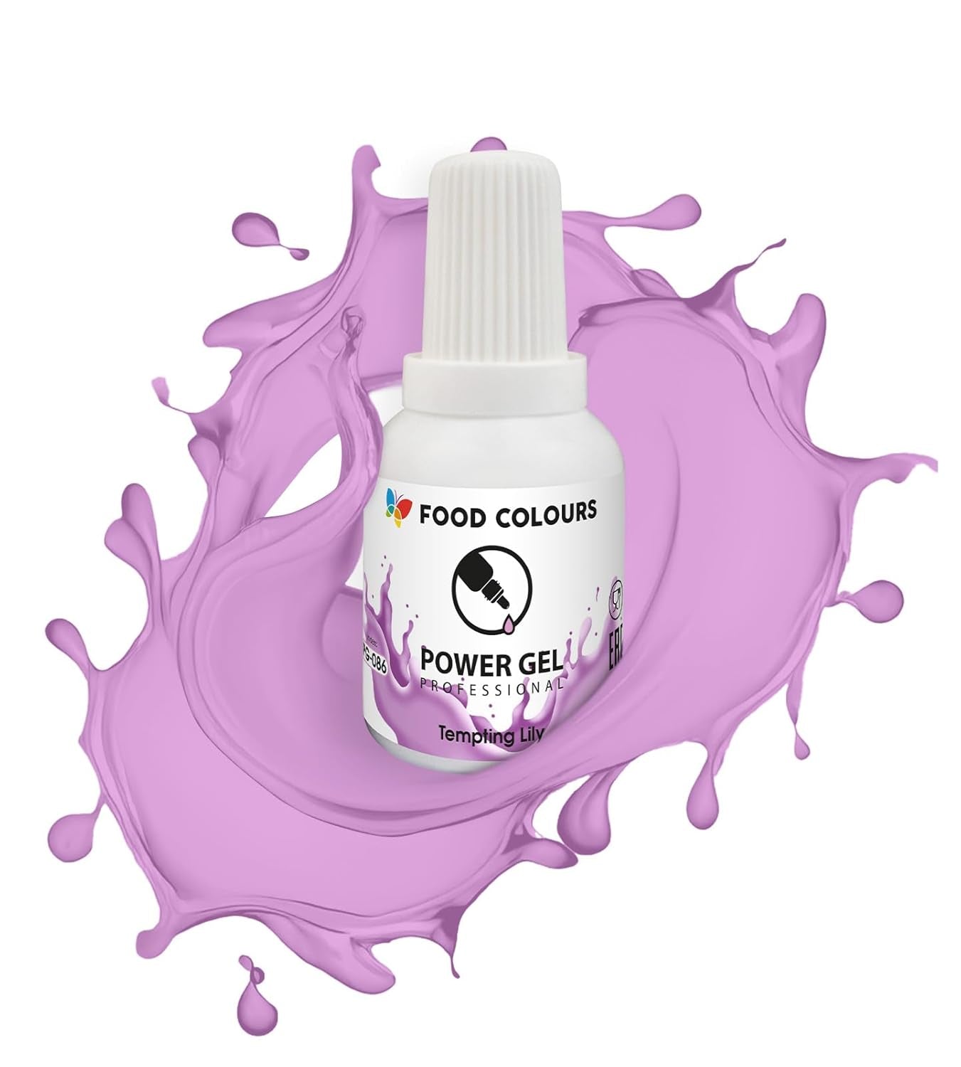 Gel-Lebensmittelfarbe, Beige, Champagnerfarbe, 20 g. Lebensmittelfarbe für ein breites Anwendungsspektrum zum Dekorieren von Kuchen, Torten, Sahne, Biskuit, Royal Icing, Macarons.