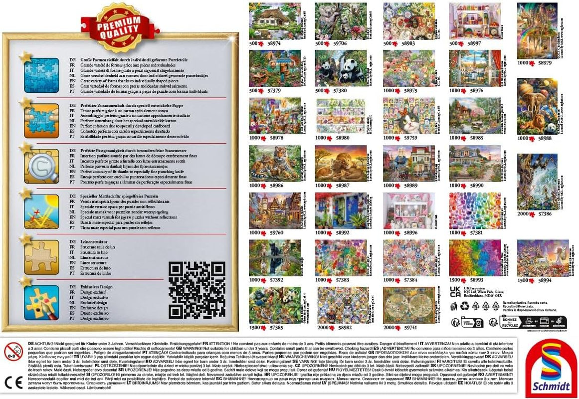 Schmidt Spiele 57379 Camper Romance, Puzzle 500 Teile Puzzle Naty Shop