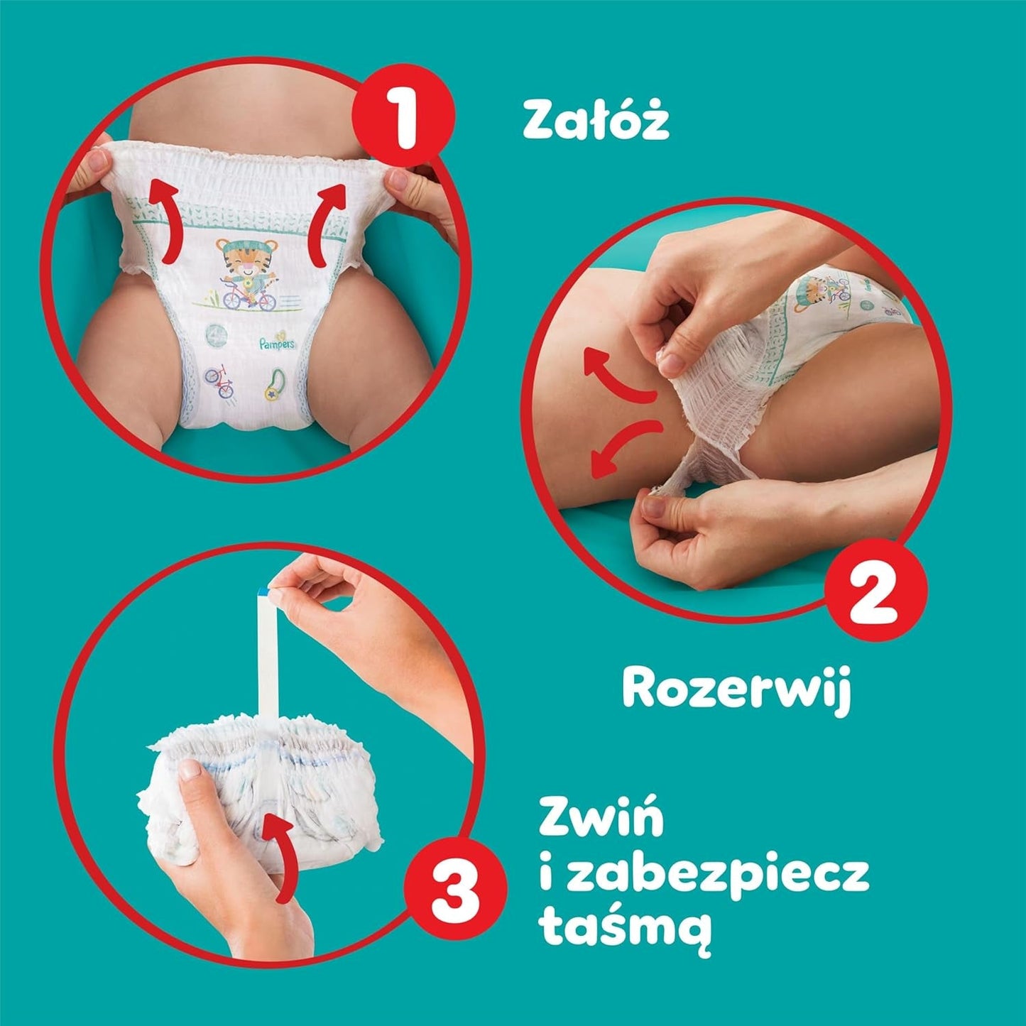 Pampers (alte Version), Hose Jungen/Mädchen 4 176 Stk.