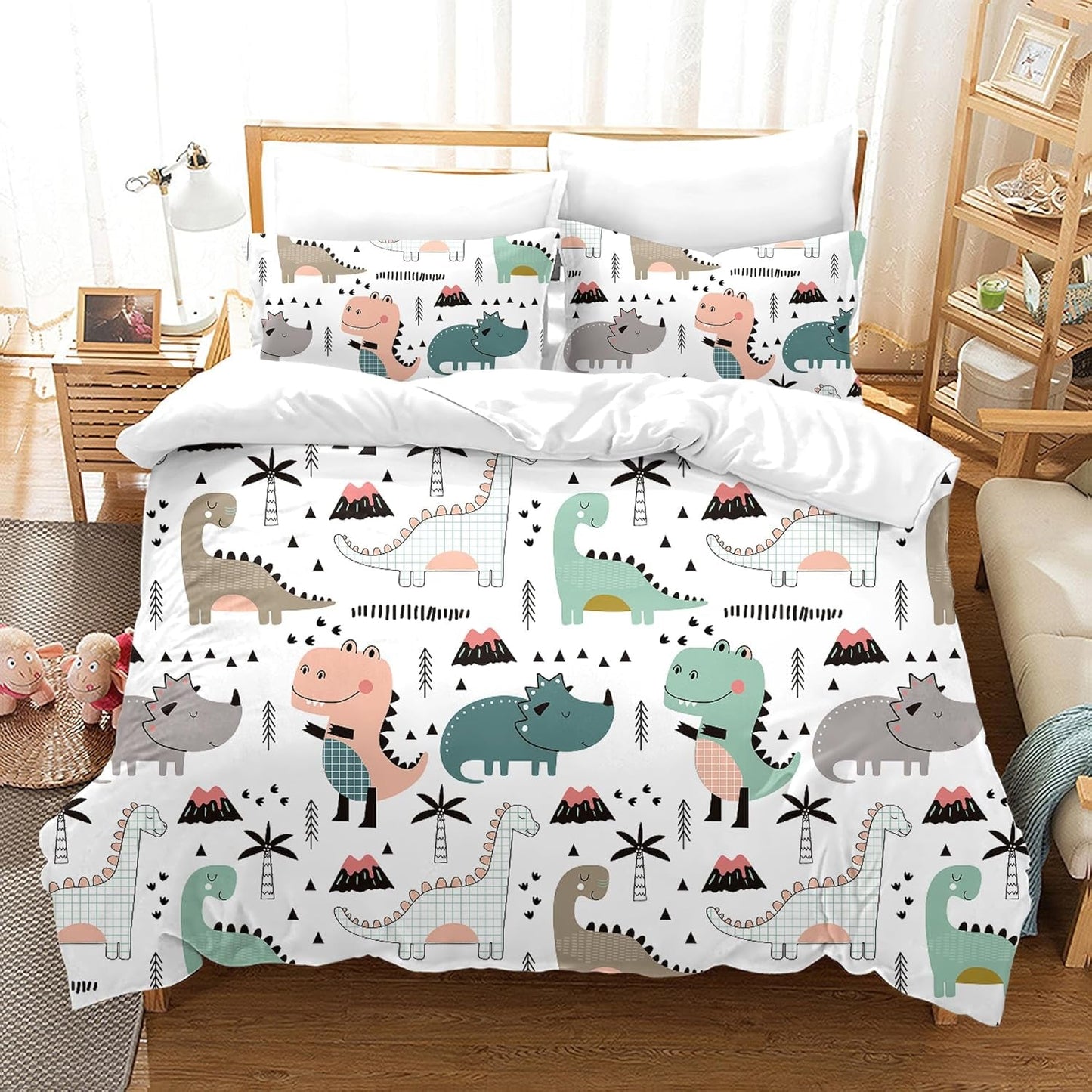 Bettwäsche für Kinder, Dinosaurier-Bettwäsche – Kinder Naty Shop