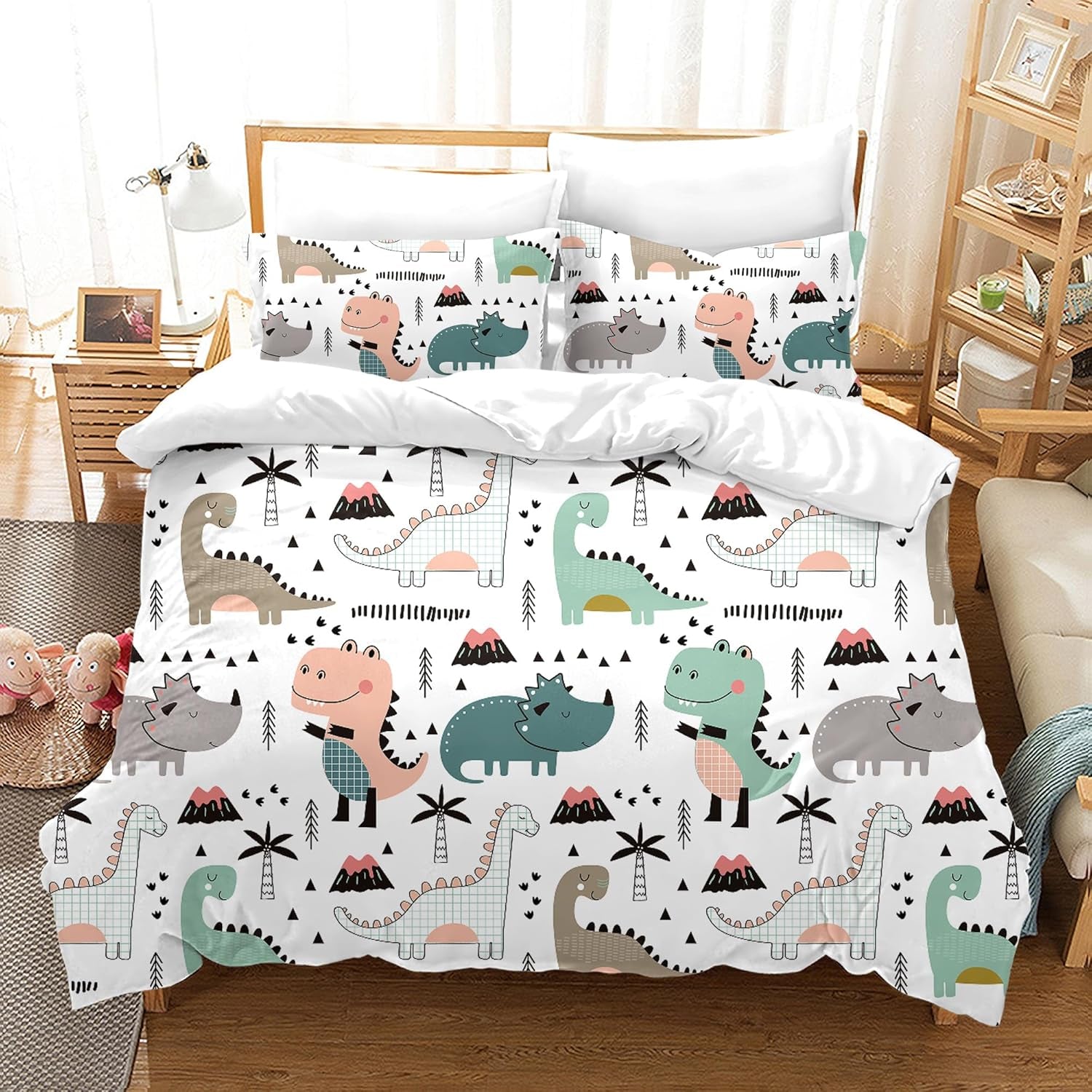 Bettwäsche für Kinder, Dinosaurier-Bettwäsche – Kinder Naty Shop