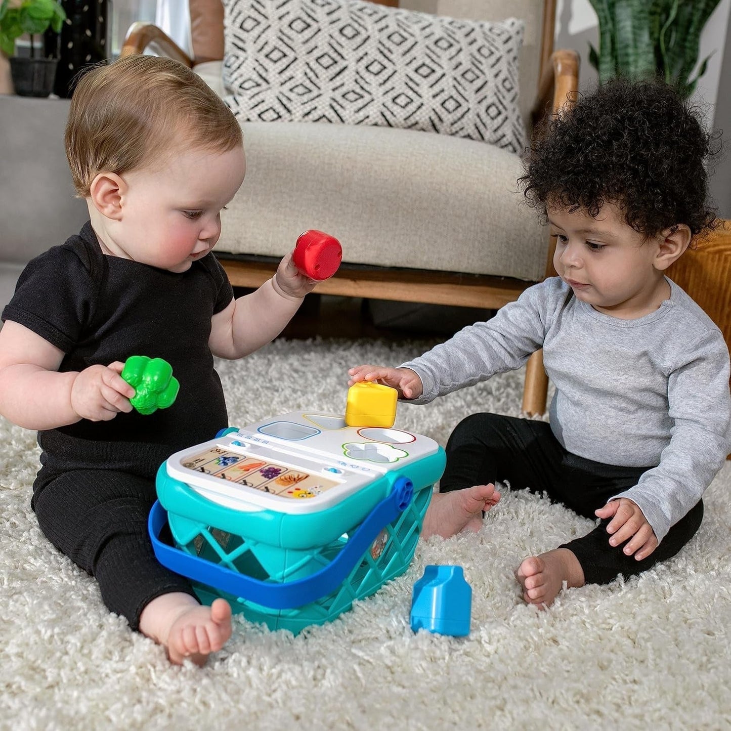 Baby Einstein + Hape Magic Touch Register Spielzeug zum Auschecken mit echten Geräuschen und Musik, ab 9 Monaten Bebe Toys Naty Shop