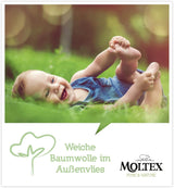 Pure & Nature Bio-Windeln, Größe 6 XL (17–28 kg), Monatsbox mit 84 Bio-Windeln