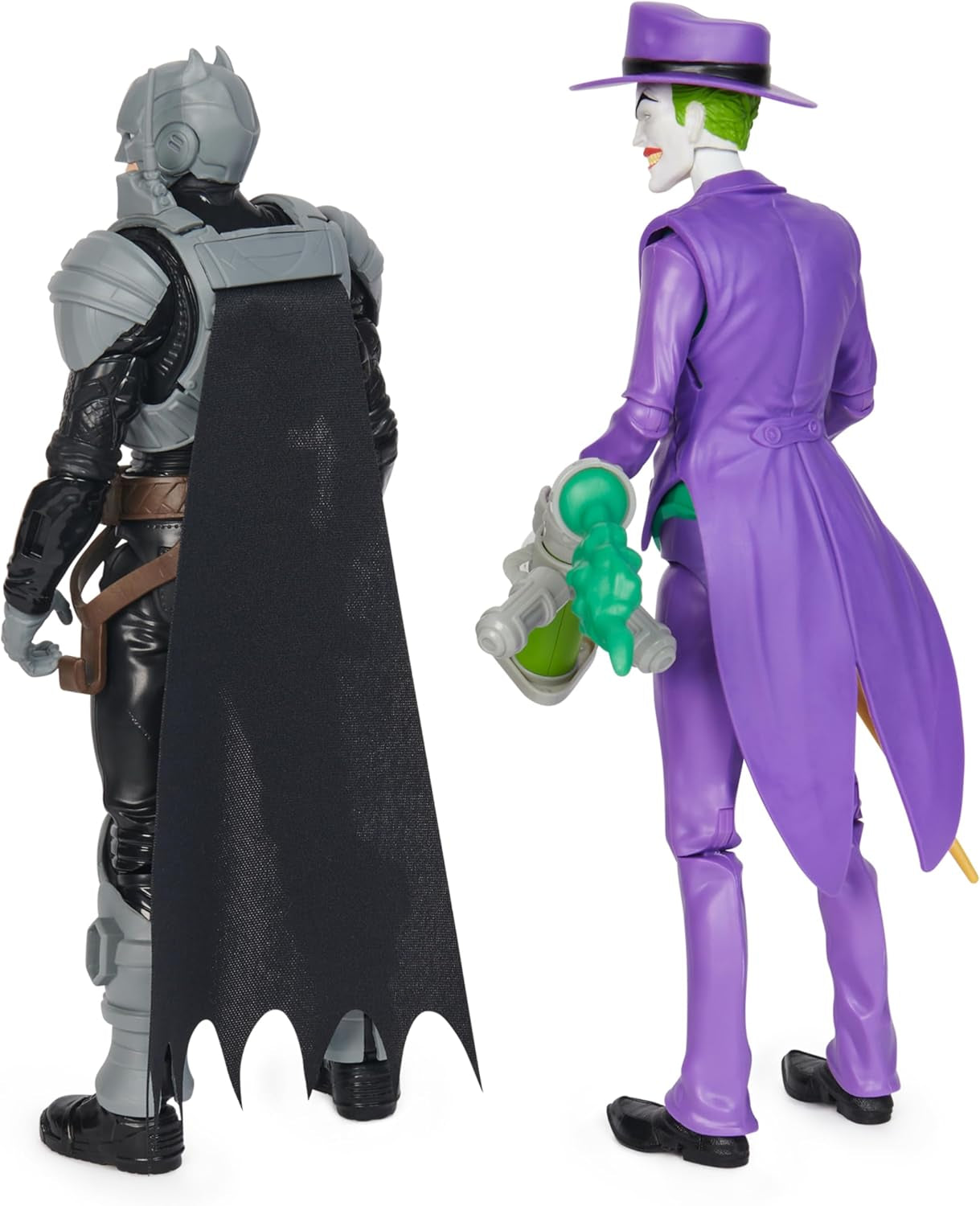 DC Batman Adventures Batman Vs the Joker Actionfiguren-Set, 30 cm – 2 voll bewegliche Figuren mit 12 Gängen für spannendes Rollenspiel, Spielzeug für 4+ Kinder Actionfiguren Naty Shop
