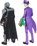 DC Batman Adventures Batman Vs the Joker Actionfiguren-Set, 30 cm – 2 voll bewegliche Figuren mit 12 Gängen für spannendes Rollenspiel, Spielzeug für 4+ Kinder Actionfiguren Naty Shop