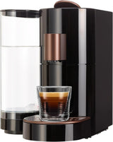 K-FEE TWINS II Kapsel-Espressomaschine für Kaffee, Tee und Kakao | Espressomaschine für große Tassen | Schnelles Aufheizen | 2,3 l Wassertank | 19 Takte | Schwarz-Kupfer
