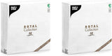 Papstar, 50 Servietten „ROYAL Collection“ 1/4-Falz 48 cm x 48 cm weiß, #11577