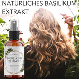 Haarkur mit Basilikumextrakt von Nordic Pure | Zur Pflege von dünnem, trockenem und brüchigem Haar | Kann Haarausfall vorbeugen 100 ml Naty Shop Haarpflege