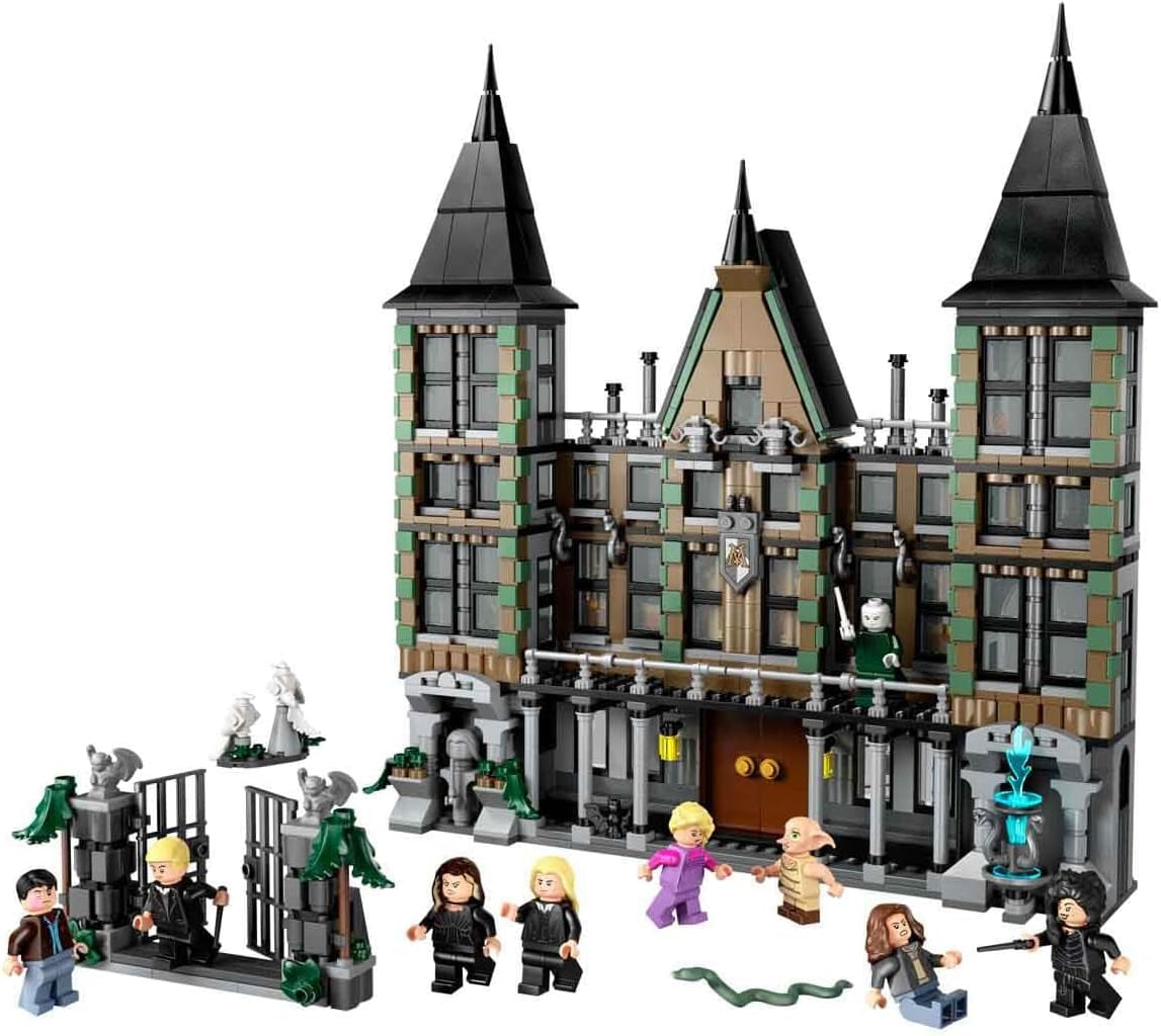 LEGO Harry Potter Malfoy Family Country Estate, fantastisches Spielzeug zum Sammeln und Ausstellen, Geschenk für Jungen, Mädchen und Fans der Zaubererwelt, Geschenkidee mit 9 Minifiguren 76453 Bausets Besuchen Sie den LEGO-Store