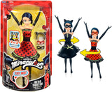 Bandai – Miraculous Ladybug – Puppe Marinette Farbwechsel-Überraschung – Miraculous Gelenkpuppe, 26 cm + 3 Überraschungen – zufälliges Muster – P50390 Naty Shop Dolls Verwandelnde Marienkäfer-Puppe