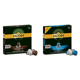 Kaffeekapseln Espresso Intenso, Intensität 10 von 12, 10 x 20 Getränke & Kaffeekapseln Lungo Decaffeinato- Intensität 6- 200 Nespresso-kompatible Kapseln, 10er Pack, 10 x 20 Getränke