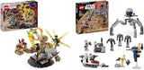 LEGO Marvel Spider-Man Vs. Sandman: Showdown Superhelden-Spielzeug mit Figuren einschließlich Eidechse und Elektro-Rollenspiel-Bauspielzeug, Geschenk für Action-begeisterte Jungen und Mädchen 76280 Bausets Beuche den LEGO-Store Clone Trooper Battle Pack
