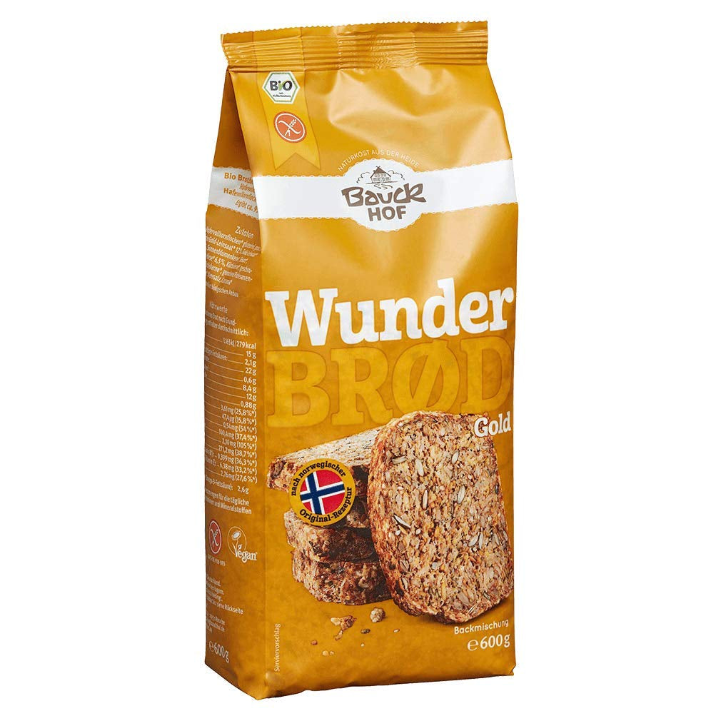 Wunderbrød Gold, 600 G Naty Shop 600 G (1. Packung)