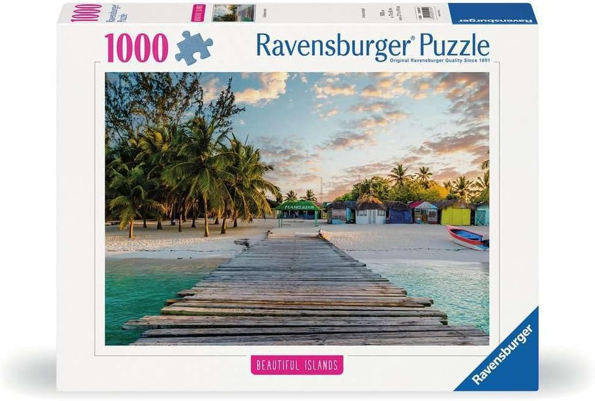 Ravensburger Puzzle Beautiful Islands 16912 – Karibikinsel – 1000-teiliges Puzzle für Erwachsene und Kinder ab 14 Jahren. Puzzle Naty Shop, neues Design