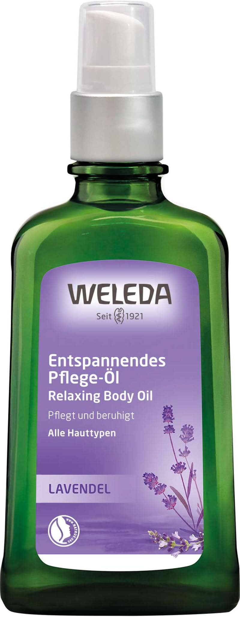 WELEDA Bio-Lavendel-Körperöl, 100 ml Kosmetik und Schönheit Naty Shop