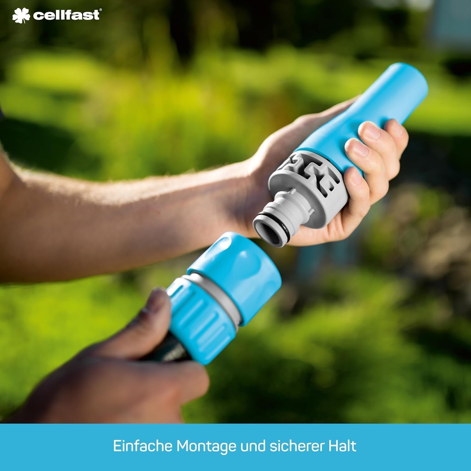 Cellfast Basic-Anschluss, blau, G3/4" (26,5 mm)