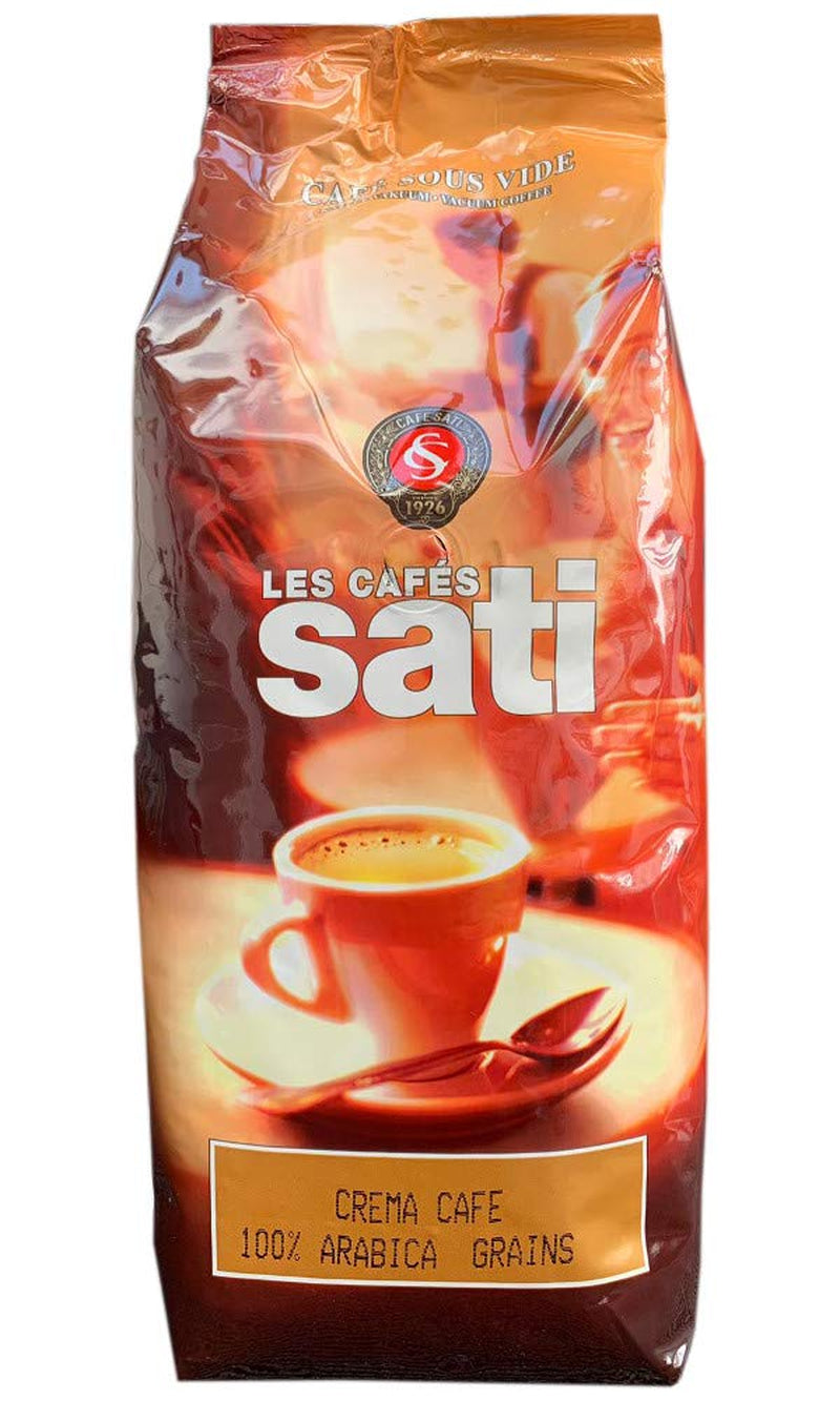 Café Sati Crema 100% Arabica – Kaffeebohnen für Kaffeevollautomaten