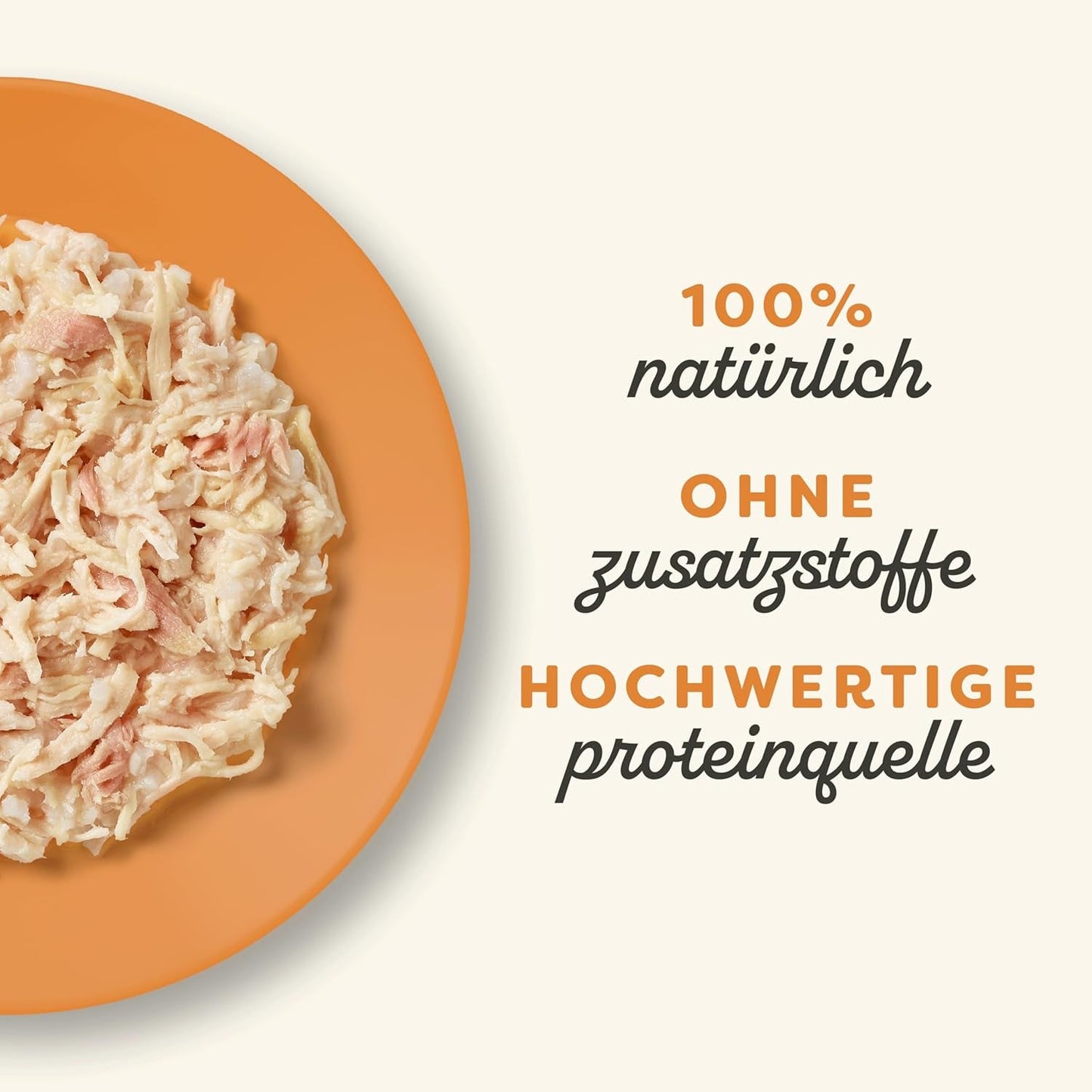Applaws 100 % natürliches Nassfutter für Katzen, Hühnerbrust mit Tunfischfilet in Brühe – Packung mit 12 x 70 g Beuteln