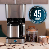 Cecotec Coffee 66 Drop & Thermo Filterkaffeemaschine, 950 W, 1,2 l, 10 Tassen, ExtremeAroma-Technologie, Anti-Tropf-Funktion, Wasserstandsanzeige, wiederverwendbarer Hauptfilter, Überhitzungsschutz