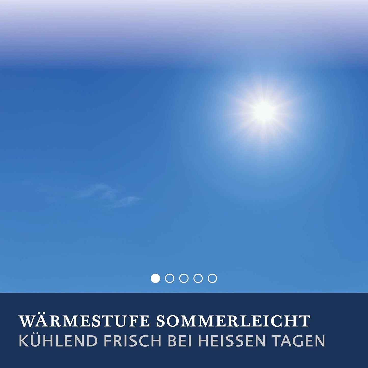 Billerbeck Simone Superlight Quilt – Seidensteppdecke – 135 x 200 cm – Sommersteppdecke, kühlende Steppdecke, leichte Sommersteppdecke – 100 % Baumwolle, weiß Steppdecken und Steppdecken Naty Shop