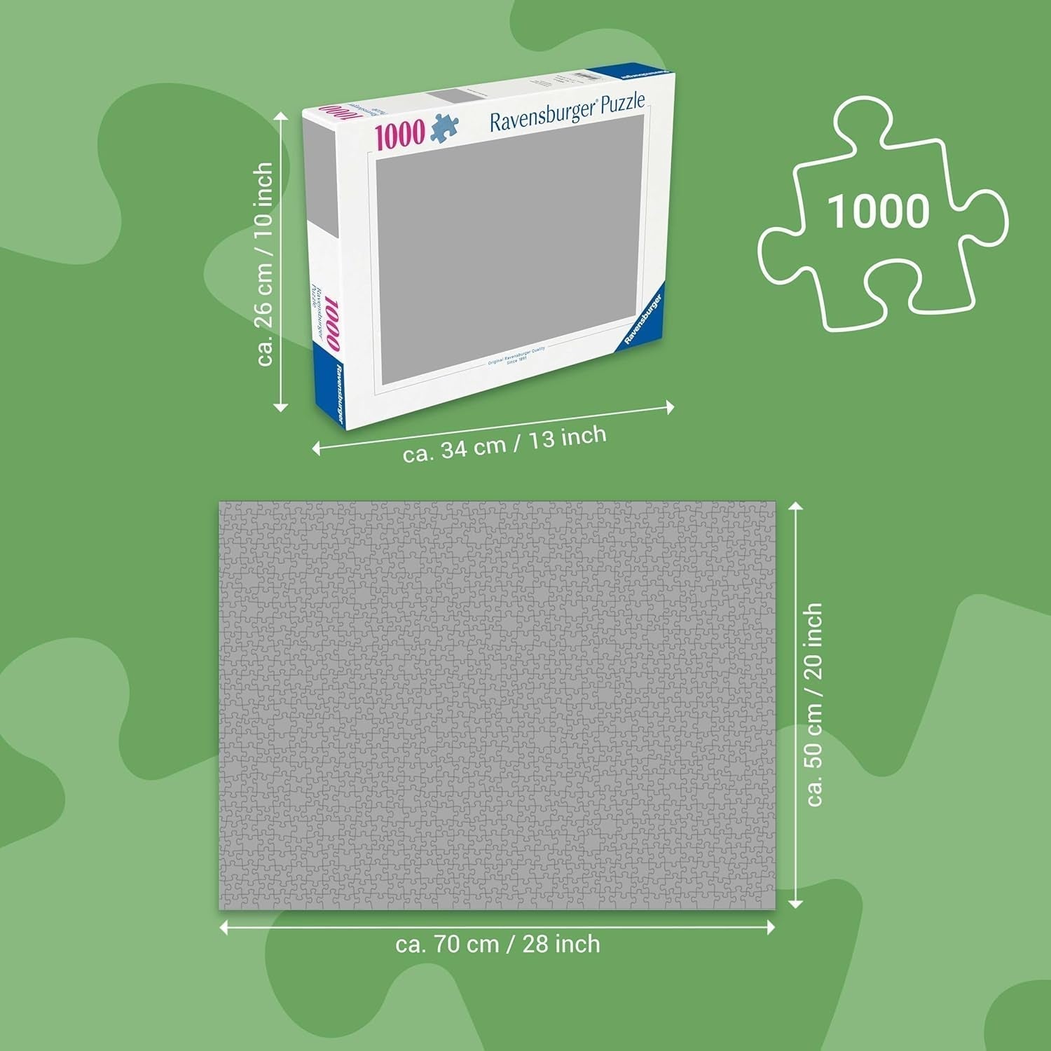 Ravensburger Puzzle 12000662 1000 Teile Fahrräder in Amsterdam – Buntes Puzzle für Erwachsene und Kinder in bewährter Ravensburger Qualität Puzzle Naty Shop