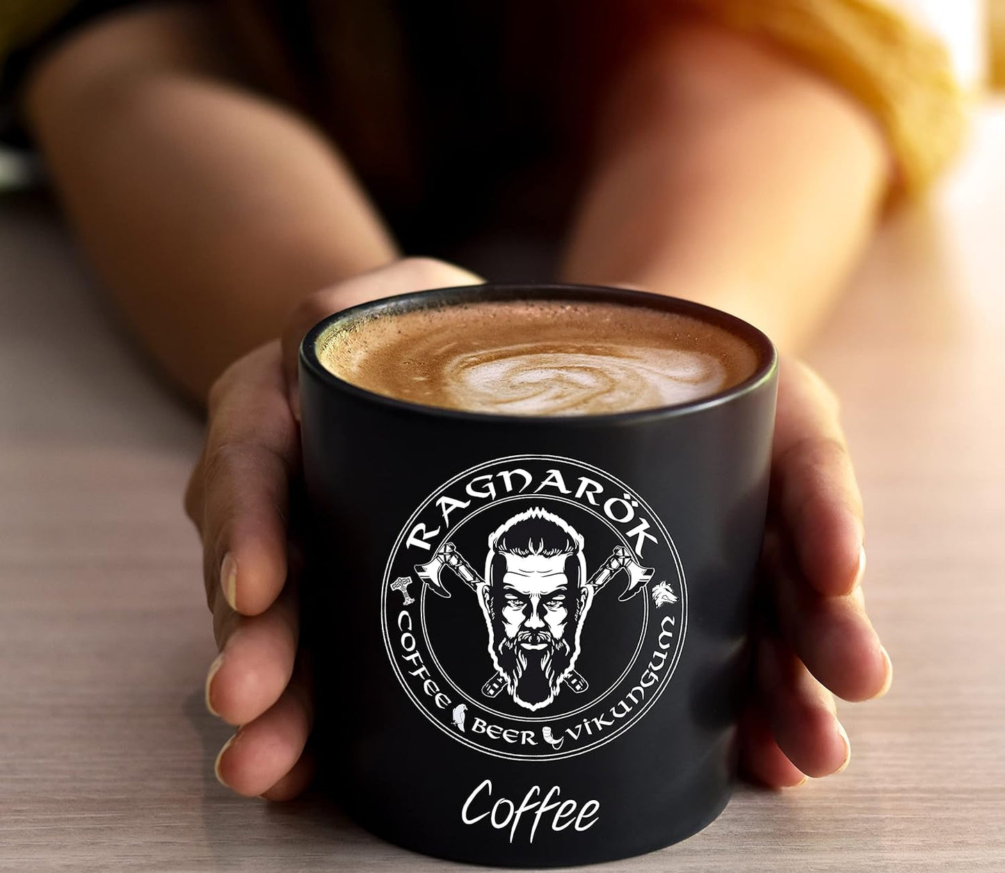C&T „Ragnarök Coffee“ nordischer Röst-Kaffee | 1000g Bohne Gans | als Espresso & Cafe Crema Trinkbar | kräftig + würzig + aromatisch | 100 % natürlich mit Koffein