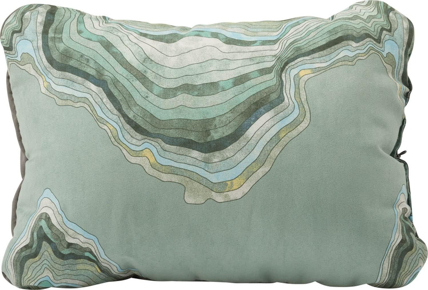 Therm-A-Rest Cascade komprimierbares Kissen mit Kordel, Campingkissen, Farbe: Topowave, Größe: L Naty Shop Topowave L Reisekissen (38 x 56 x 18 cm)